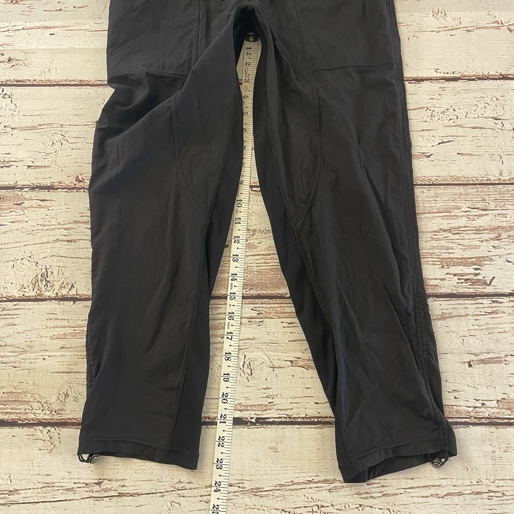 Lululemon Street To Studio Pant II Size 4‎ Inseam 23"Black Pockets Women's - Picture 4 of 10